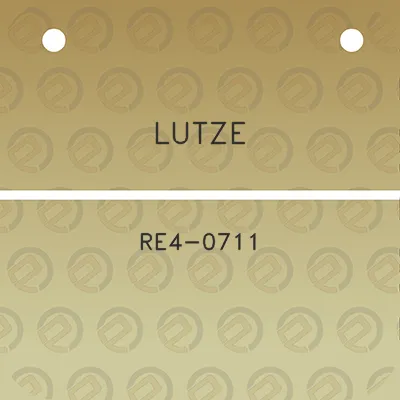 lutze-re4-0711