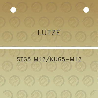 lutze-stg5-m12kug5-m12