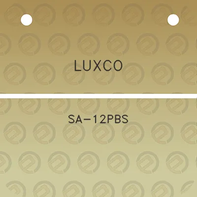 luxco-sa-12pbs