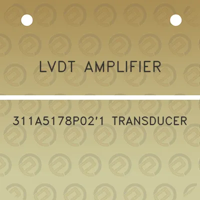 lvdt-amplifier-311a5178p021-transducer