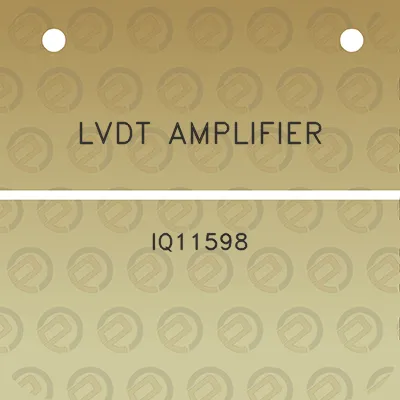 lvdt-amplifier-iq11598