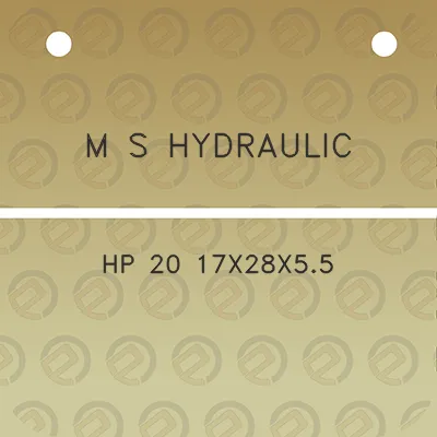 m-s-hydraulic-hp-20-17x28x55