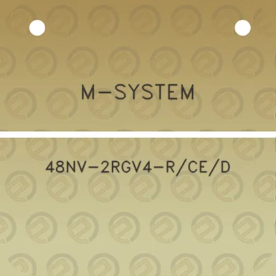 m-system-48nv-2rgv4-rced