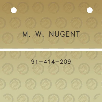 m-w-nugent-91-414-209