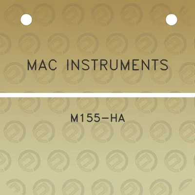 mac-instruments-m155-ha