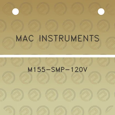 mac-instruments-m155-smp-120v