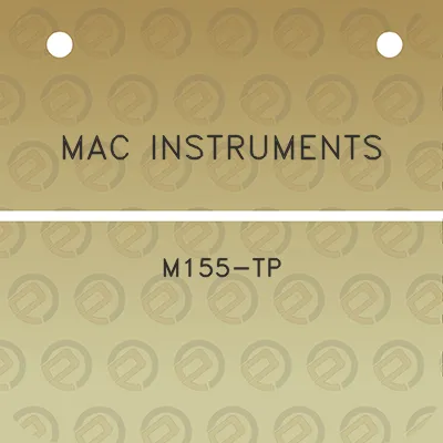 mac-instruments-m155-tp