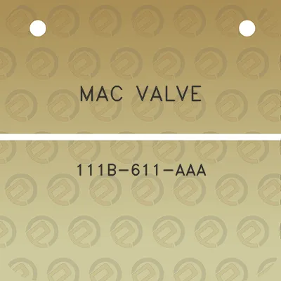 mac-valve-111b-611-aaa