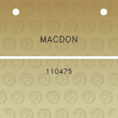 macdon-110475