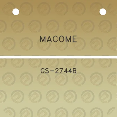 macome-gs-2744b