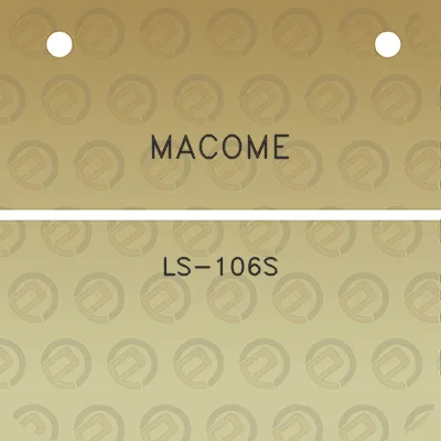 macome-ls-106s