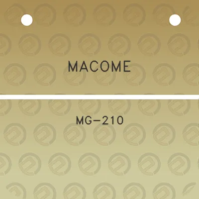 macome-mg-210