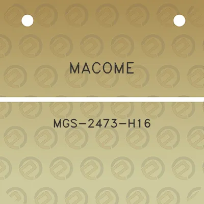 macome-mgs-2473-h16