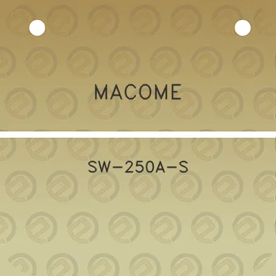 macome-sw-250a-s