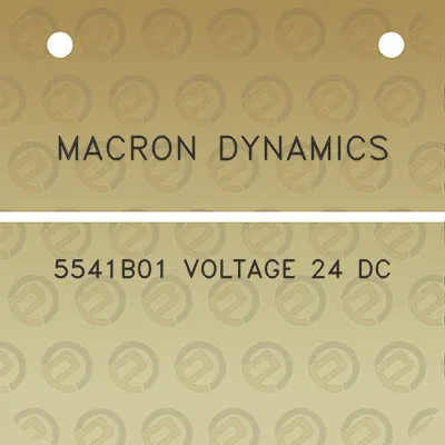 macron-dynamics-5541b01-voltage-24-dc