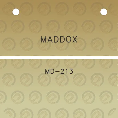 maddox-md-213