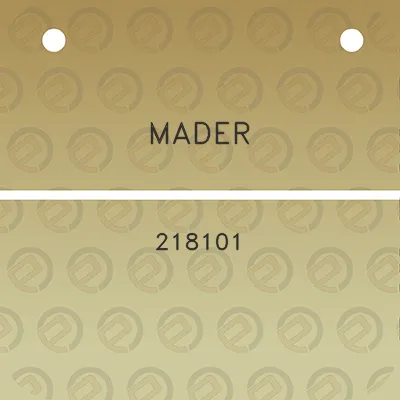 mader-218101