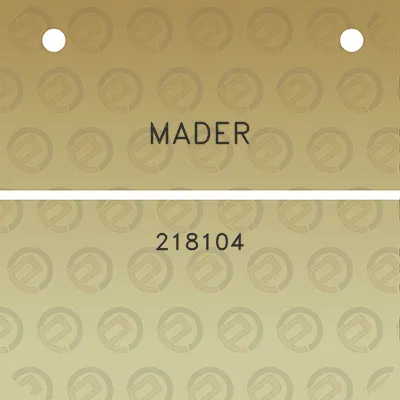 mader-218104