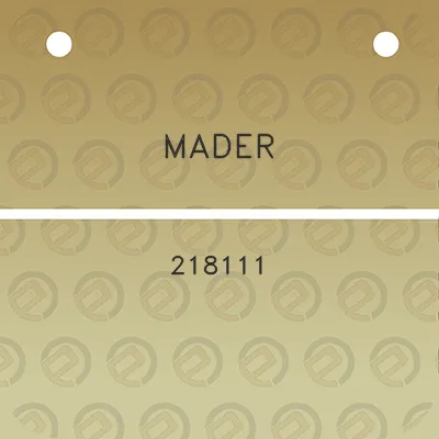 mader-218111