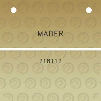 mader-218112