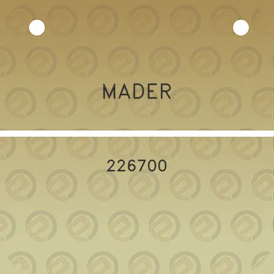 mader-226700