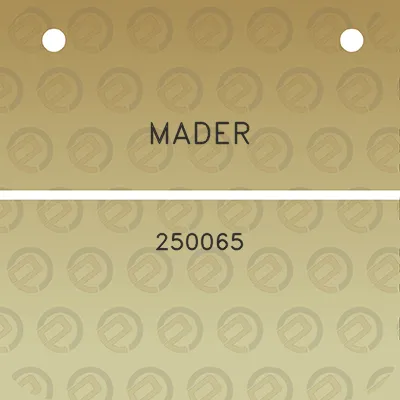 mader-250065