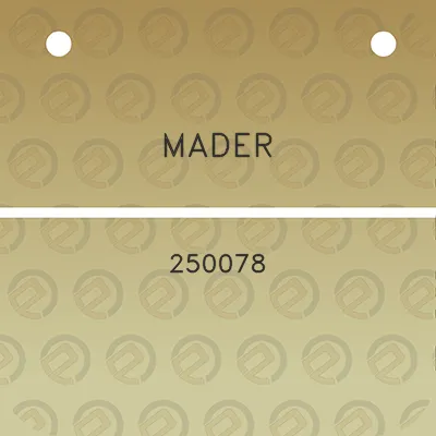 mader-250078