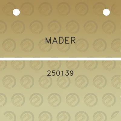 mader-250139