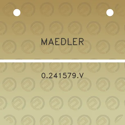 maedler-0241579v