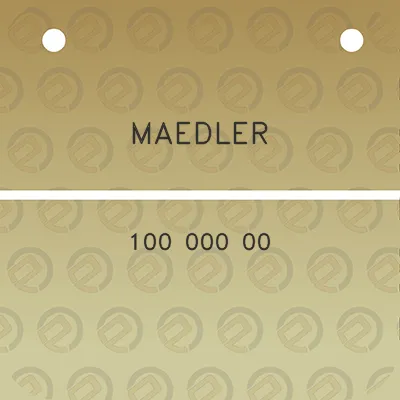 maedler-100-000-00