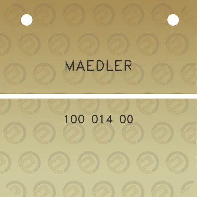 maedler-100-014-00