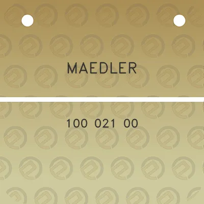 maedler-100-021-00