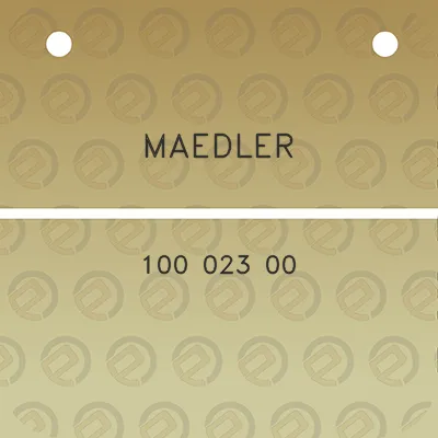 maedler-100-023-00