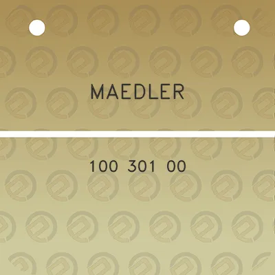 maedler-100-301-00