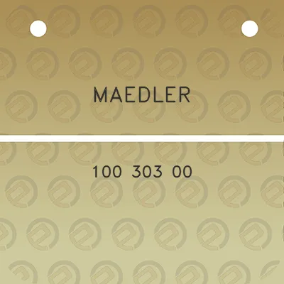 maedler-100-303-00