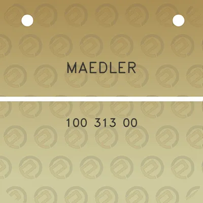 maedler-100-313-00