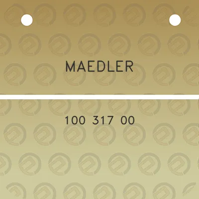 maedler-100-317-00