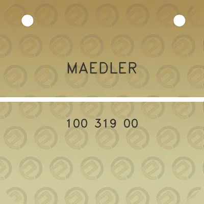 maedler-100-319-00