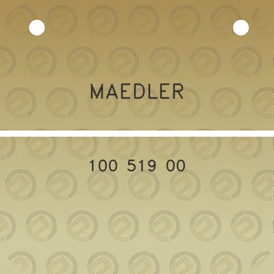 maedler-100-519-00