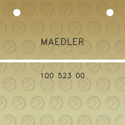 maedler-100-523-00