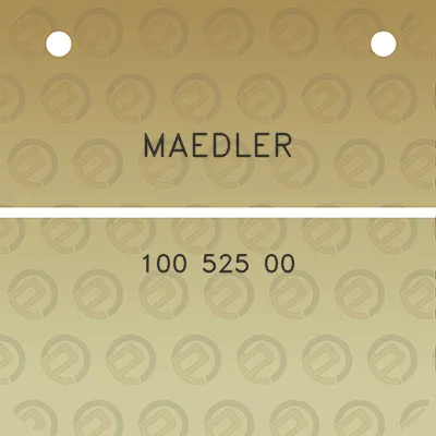 maedler-100-525-00