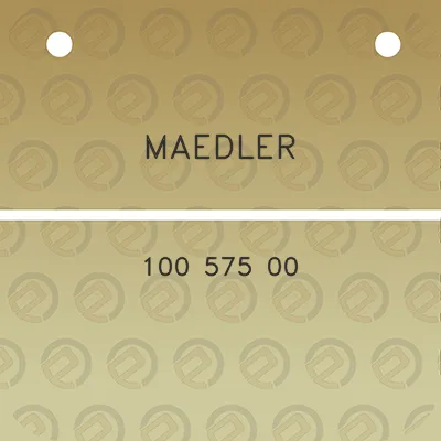 maedler-100-575-00