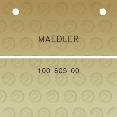 maedler-100-605-00