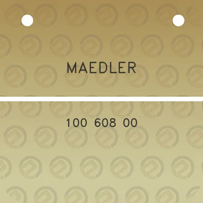 maedler-100-608-00