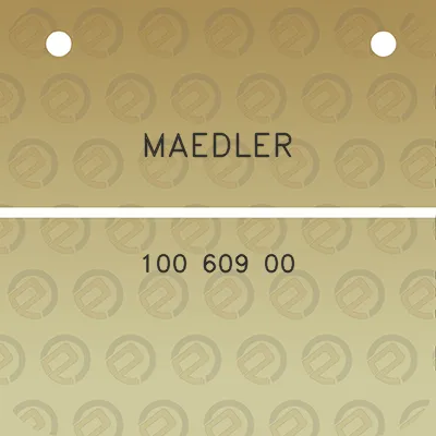 maedler-100-609-00