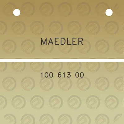 maedler-100-613-00