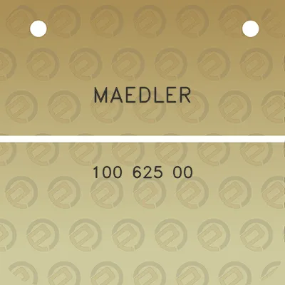 maedler-100-625-00