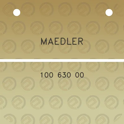 maedler-100-630-00