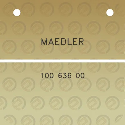 maedler-100-636-00