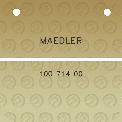 maedler-100-714-00